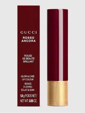 509 Gucci Rosso Ancora, Rouge De Beauté Brillant Lipstick